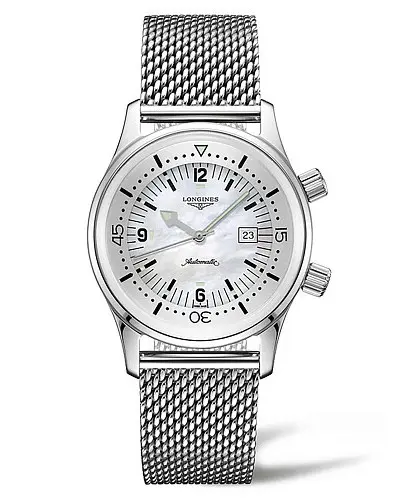 Longines legend store diver mesh